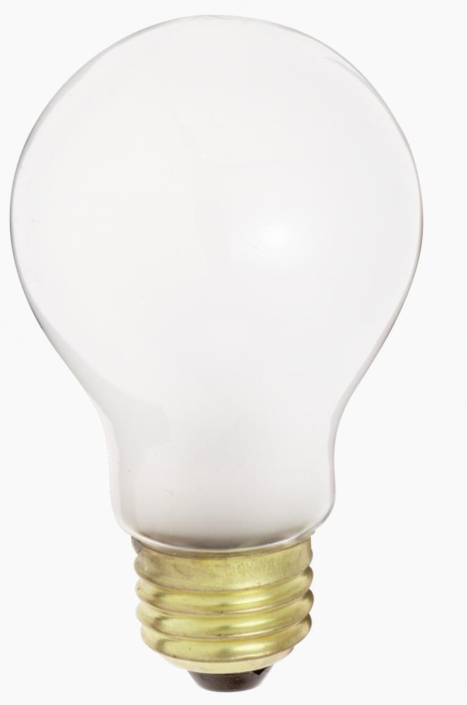 40 Watt A19 Incandescent; Frost; 1500 Average rated hours; 340 Lumens; Medium base; 120 Volt; 4/Pack