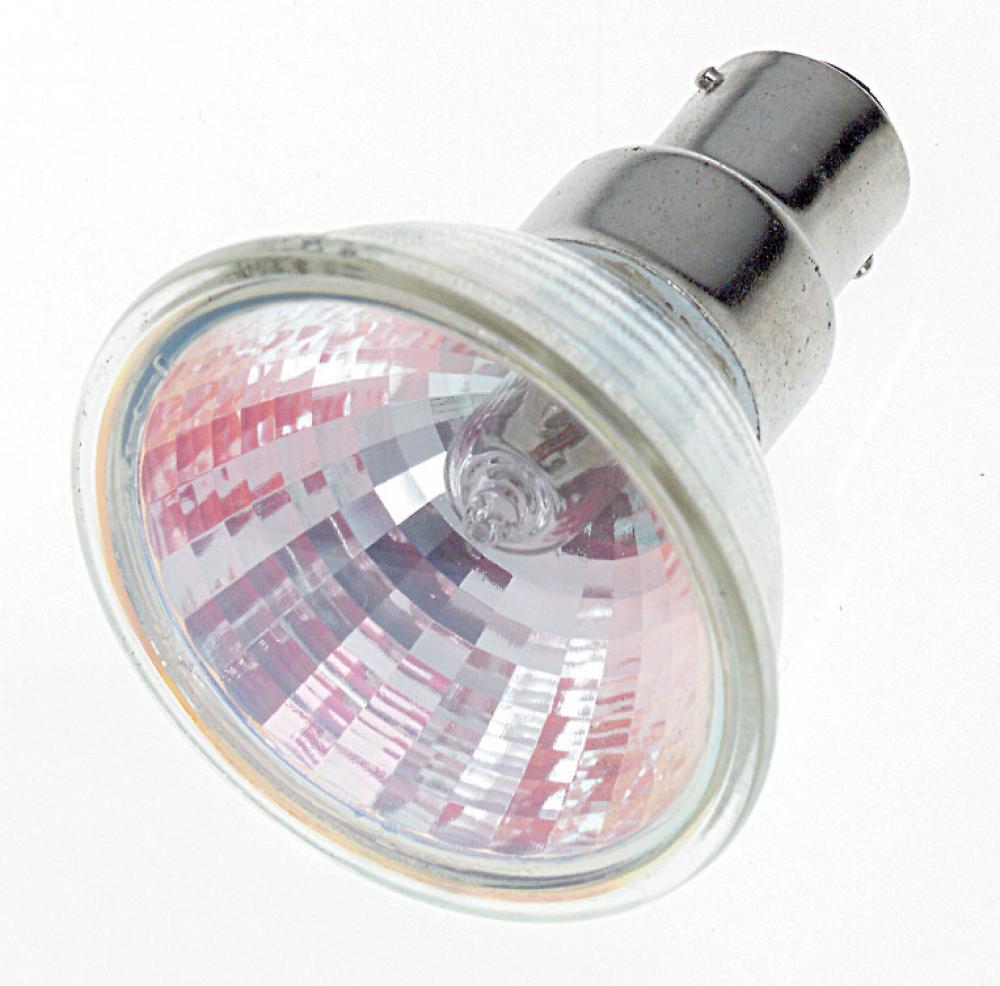 65 Watt; Halogen; MR16; 2000 Average rated hours; DC Bay base; 12 Volt