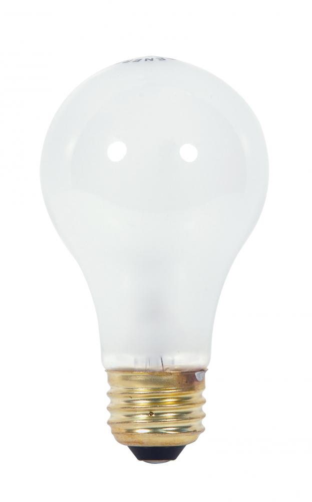 38 Watt A19 Incandescent; Clear; 1000 Average rated hours; 460 Lumens; Medium base; 120 Volt; 2/Pack