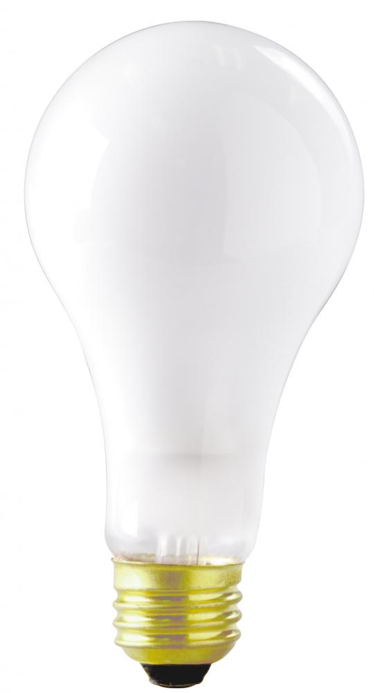 75 Watt A21 Incandescent; Frost; 5000 Average rated hours; 680 Lumens; Medium base; 130 Volt