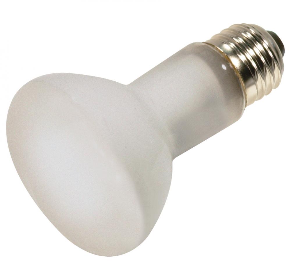 50 Watt R20 Incandescent; Frost; 2000 Average rated hours; 300 Lumens; Medium base; 120 Volt;