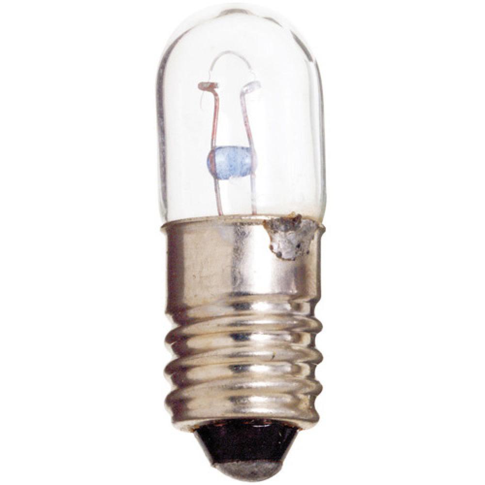 1.58 Watt miniature; T3 1/4; 3000 Average rated hours; Miniature Screw base; 6.3 Volt