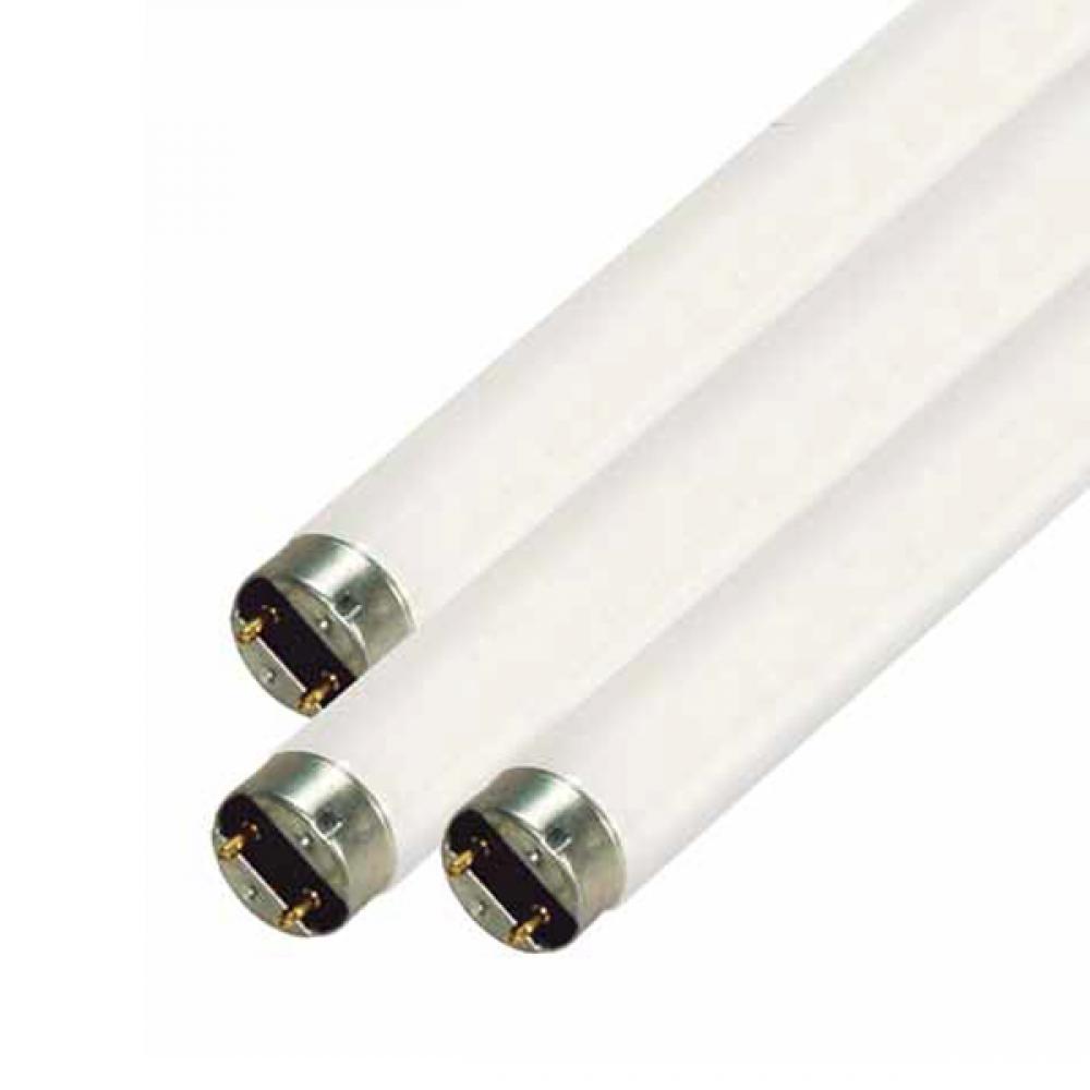 15 Watt; T8; Fluorescent; 3000K Warm White; 52 CRI; Medium Bi Pin base