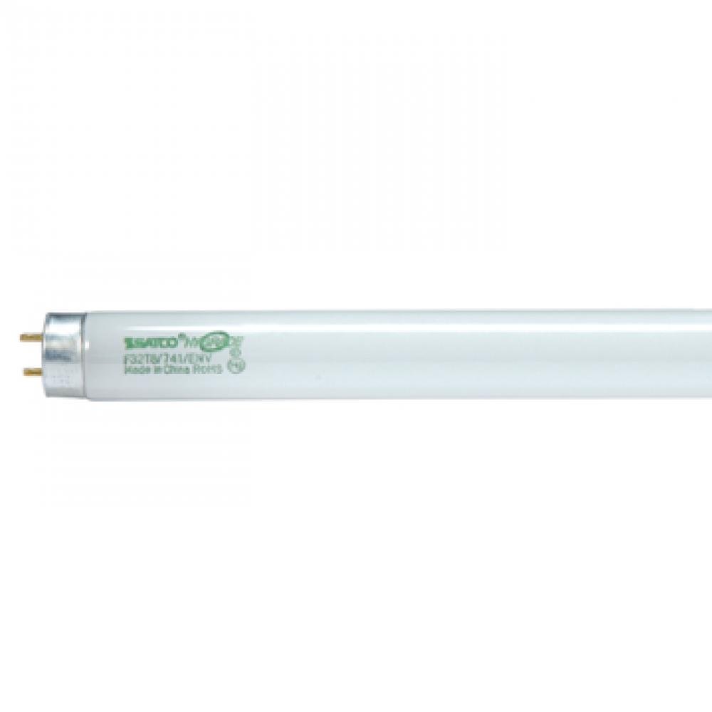 32 Watt; T8; Fluorescent; 6500K Daylight; 85 CRI; Medium Bi Pin base