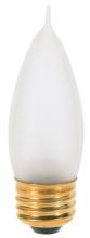 Satco Products Inc. A3569 - 60 Watt CA10 Incandescent; Frost; 2500 Average rated hours; 640 Lumens; Medium base; 130 Volt;