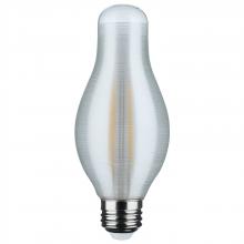 Satco Products Inc. S11313 - 7 Watt H19 LED; 3000K CCT; Medium Base; Satin Spun Finish; 120 Volt