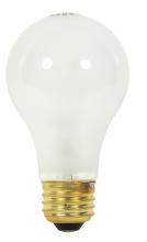 Satco Products Inc. S2513 - 71 Watt A19 Incandescent; Frost; 2500 Average rated hours; 1100 Lumens; Medium base; 120 Volt;