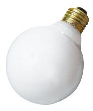 Satco Products Inc. S3442 - 60 Watt G25 Incandescent; Gloss White; 3000 Average rated hours; 600 Lumens; Medium base; 120 Volt