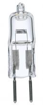 Satco Products Inc. S3471 - 75 Watt; Halogen; T4; Clear; 2000 Average rated hours; 1350 Lumens; Bi Pin GY6.35 base; 12 Volt;