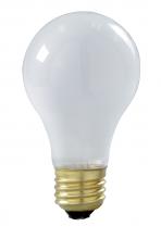 Satco Products Inc. S3935 - 100 Watt A21 Incandescent; Frost; 5000 Average rated hours; 1030 Lumens; Medium base; Rough service;