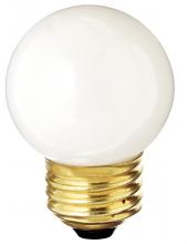 Satco Products Inc. S3968 - 40 Watt G17 Incandescent; Gloss White; 1000 Average rated hours; 348 Lumens; Medium base; 130 Volt