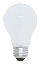 Satco Products Inc. S3993 - 75 Watt A19 Incandescent; White; 1000 Average rated hours; 808 Lumens; Medium base; 120 Volt; 3/Pack