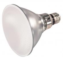 Satco Products Inc. S4107 - 90 Watt; Halogen; PAR38; Frosted; 2500 Average rated Hours; 1260 Lumens; Medium Skirted base; 120