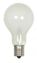 Satco Products Inc. S4167 - 60 Watt A15 Incandescent; Frost; 1000 Average rated hours; 700 Lumens; Intermediate base; 130 Volt