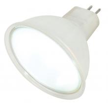 Satco Products Inc. S4356 - 50 Watt; Halogen; MR16; 2000 Average rated hours; 765 Lumens; Miniature 2 Pin Round base; 12 Volt