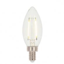 Westinghouse 5263100 - 3.3W B11 Filament LED Dimmable Clear 3000K E12 (Candelabra) Base, 120 Volt, Box