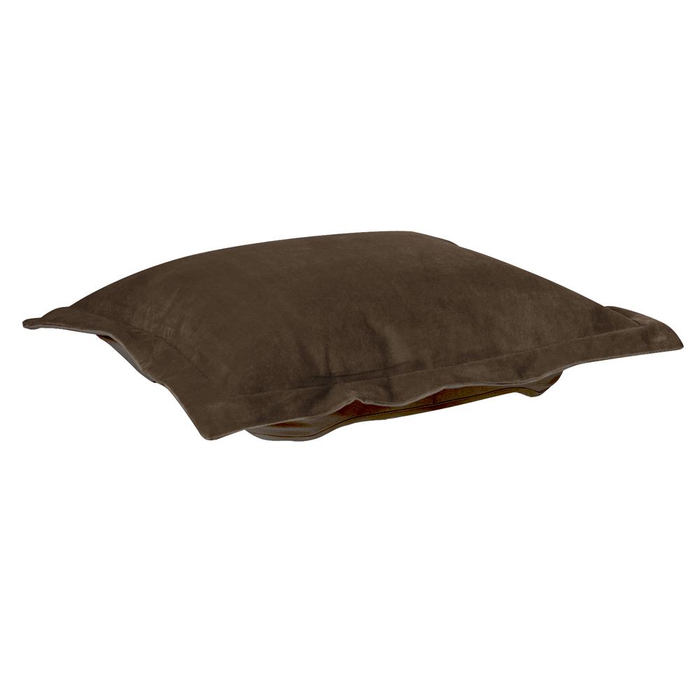 Puff Ottoman Cushion Bella Chocolate (Cushion and Cover Only)