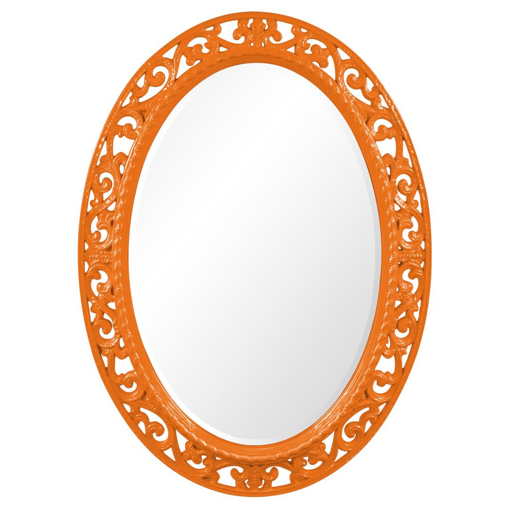 Suzanne Mirror - Glossy Orange