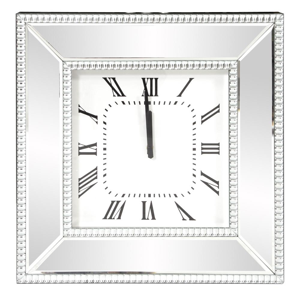 Mirrored Wall Clock