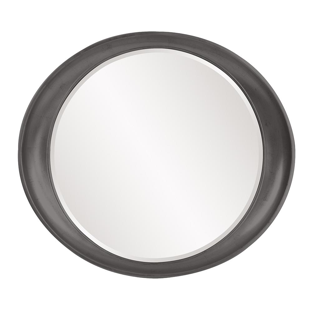 Ellipse Mirror - Glossy Charcoal