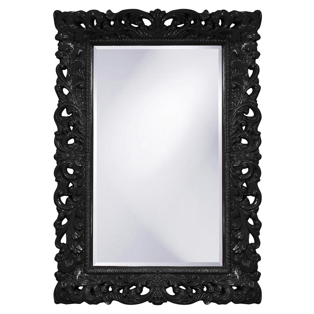 Barcelona Mirror - Glossy Black