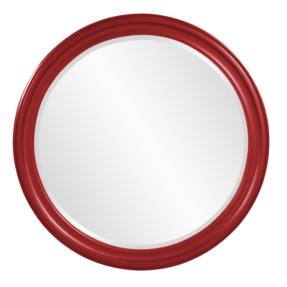 George Mirror - Glossy Red