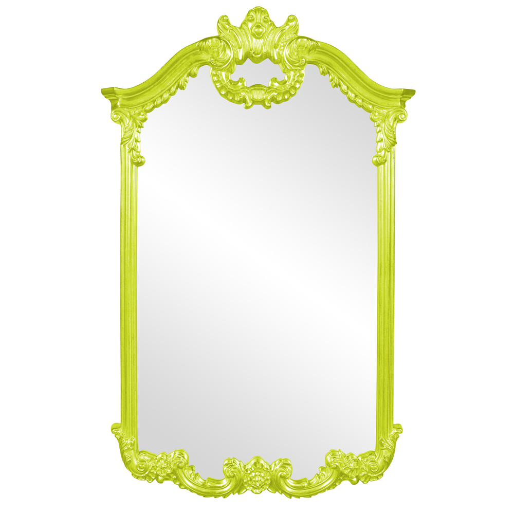 Roman Mirror - Glossy Green