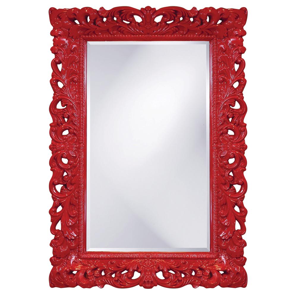 Barcelona Mirror - Glossy Red