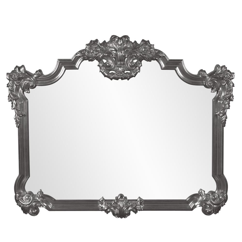 Avondale Mirror - Glossy Charcoal