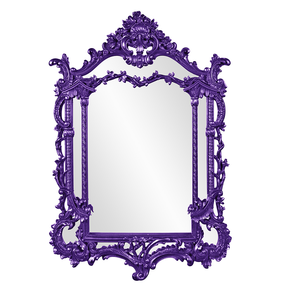 Arlington Mirror - Glossy Royal Purple