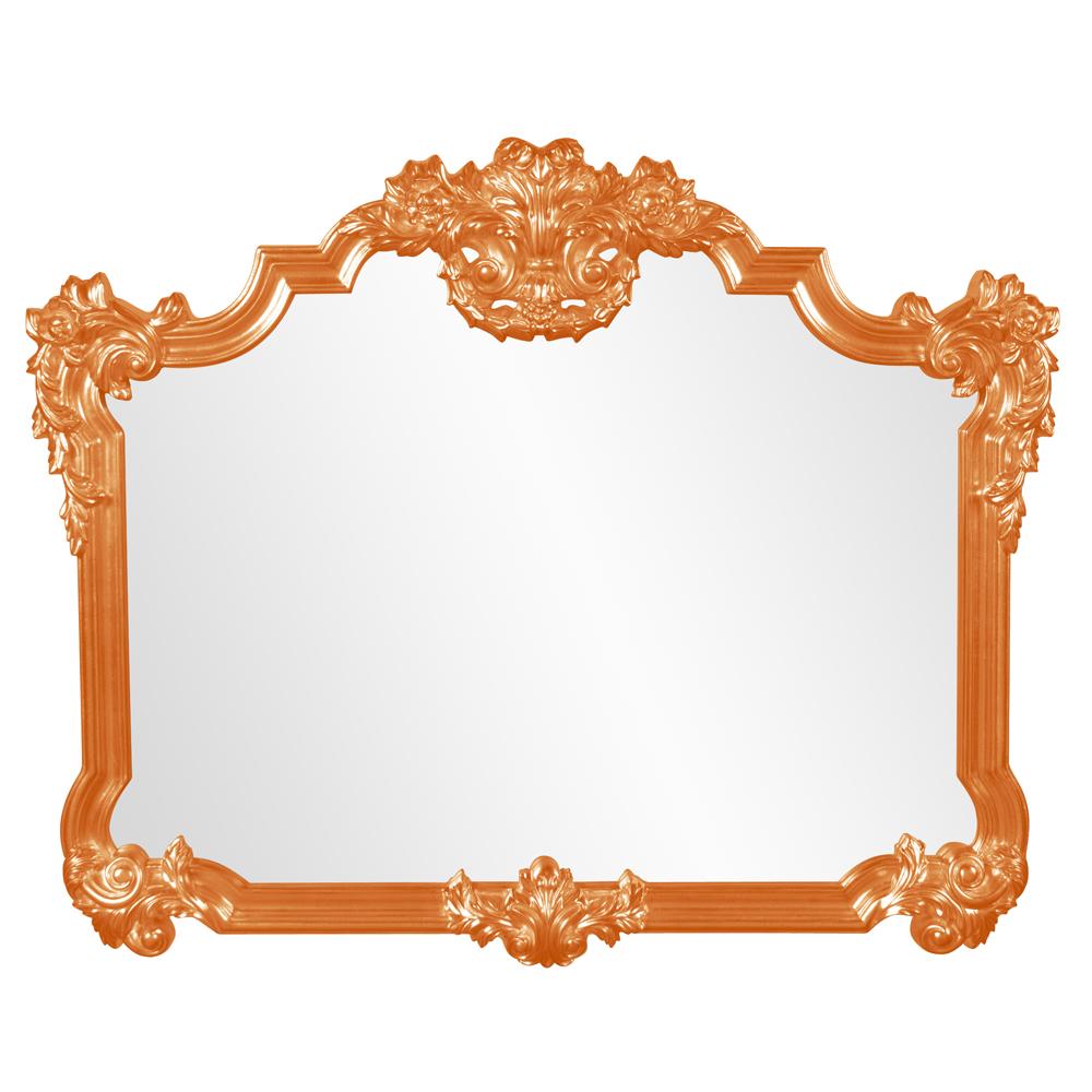 Avondale Mirror - Glossy Orange