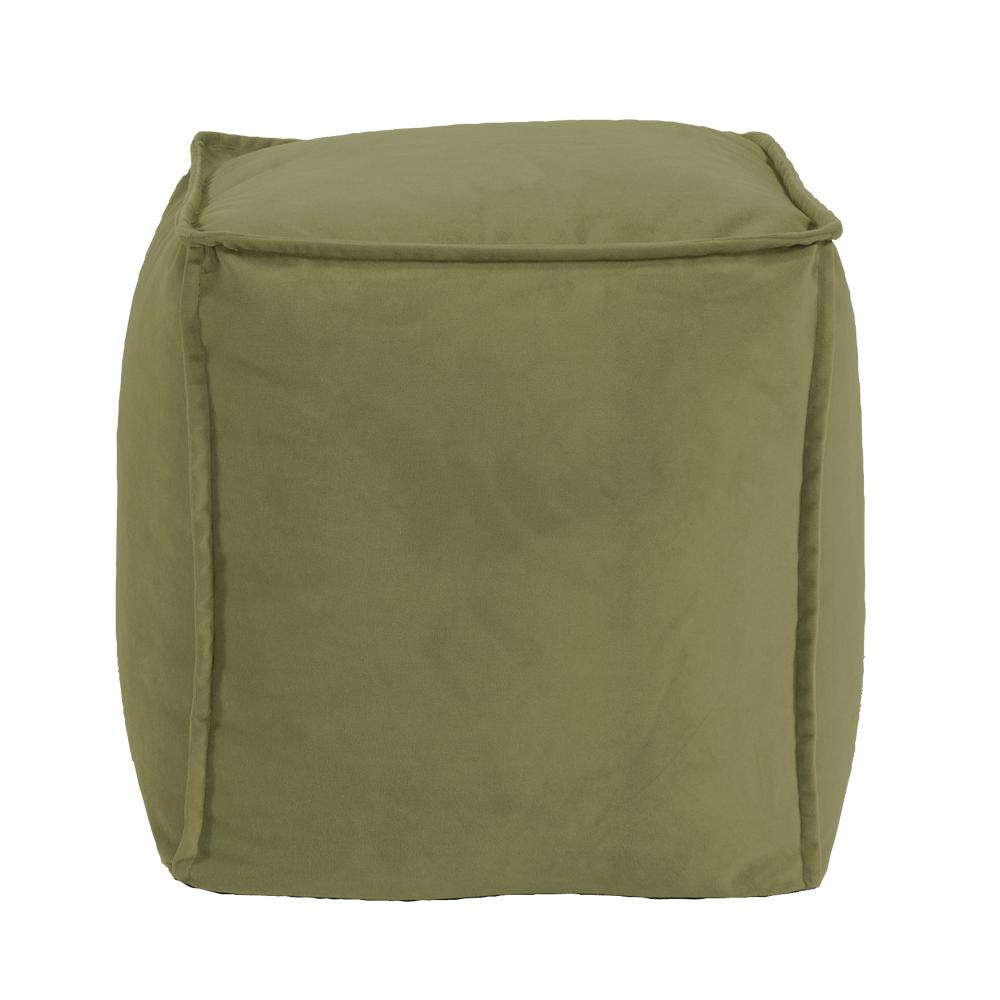 Square Pouf Bella Moss