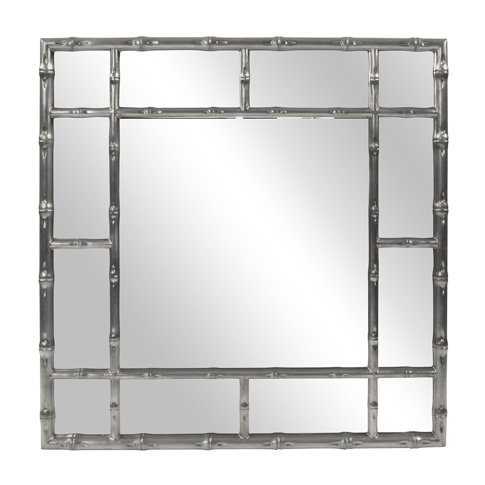 Bamboo Mirror - Glossy Charcoal