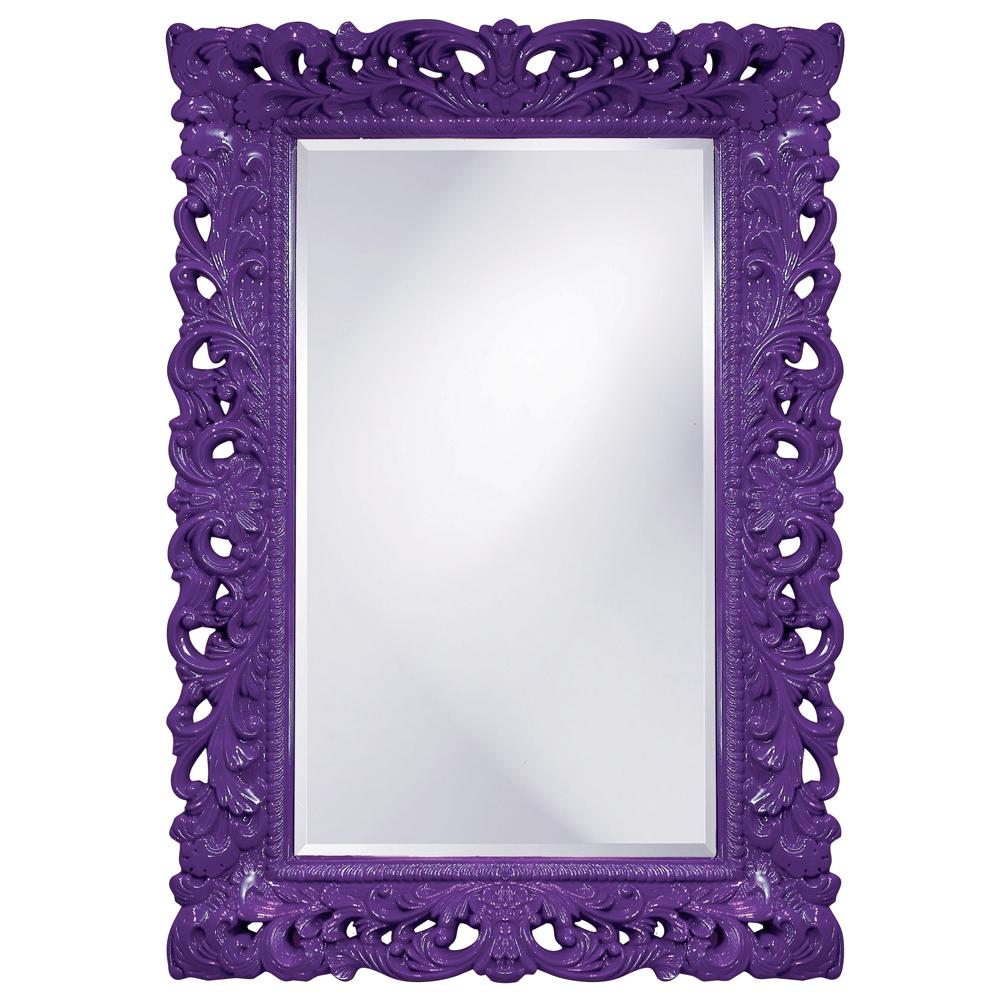 Barcelona Mirror - Glossy Royal Purple