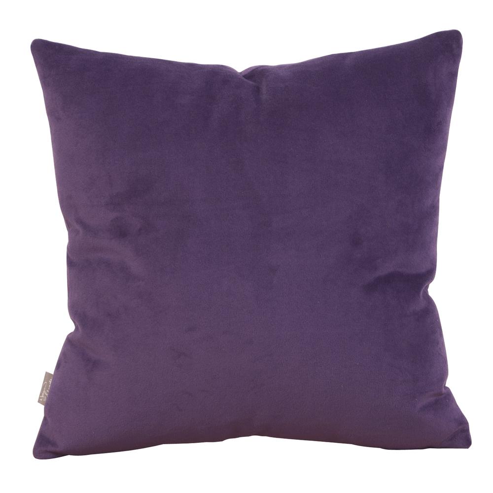 20" x 20" Pillow Bella Eggplant - Down Insert