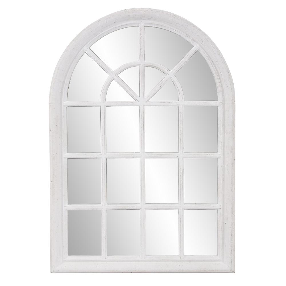 Fenetre White Washed Mirror