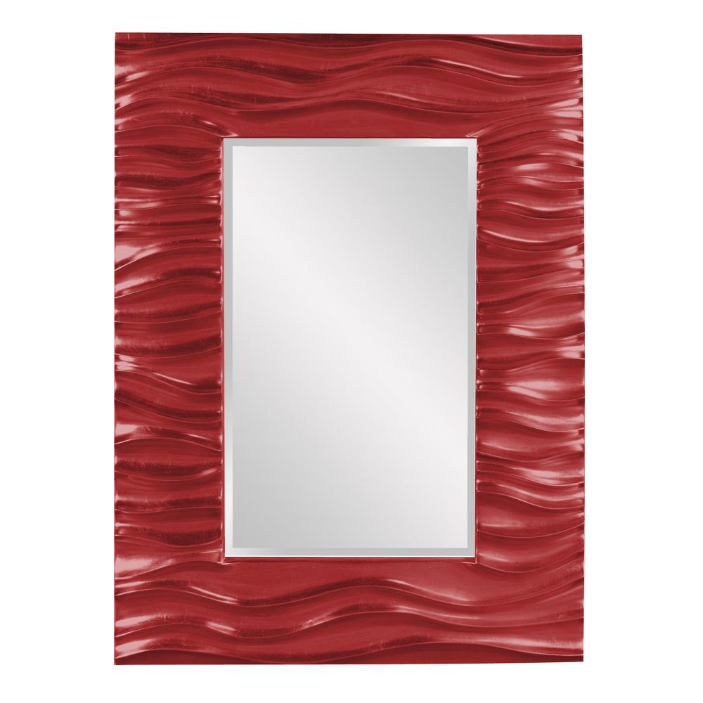 Zenith Mirror - Glossy Red