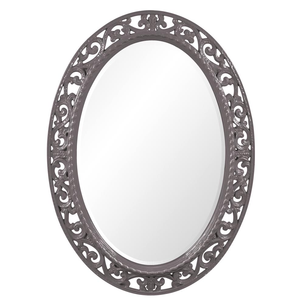 Suzanne Mirror - Glossy Charcoal