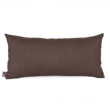 Howard Elliott 4-202 - Kidney Pillow Sterling Chocolate - Poly Insert