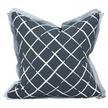 Howard Elliott 2-664 - 20" x 20" Pillow Cove End Indigo - Poly Insert