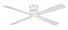 Minka-Aire F797L-WHF - Falco 54" LED Flush Mount Ceiling Fan