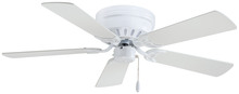  F566-WH - FLUSH MOUNT CEILING FAN