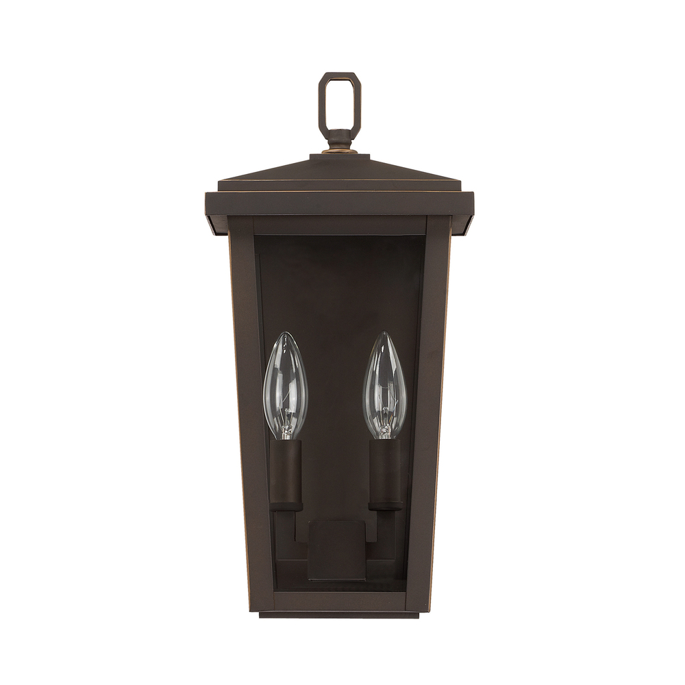 2 Light Outdoor Wall Lantern