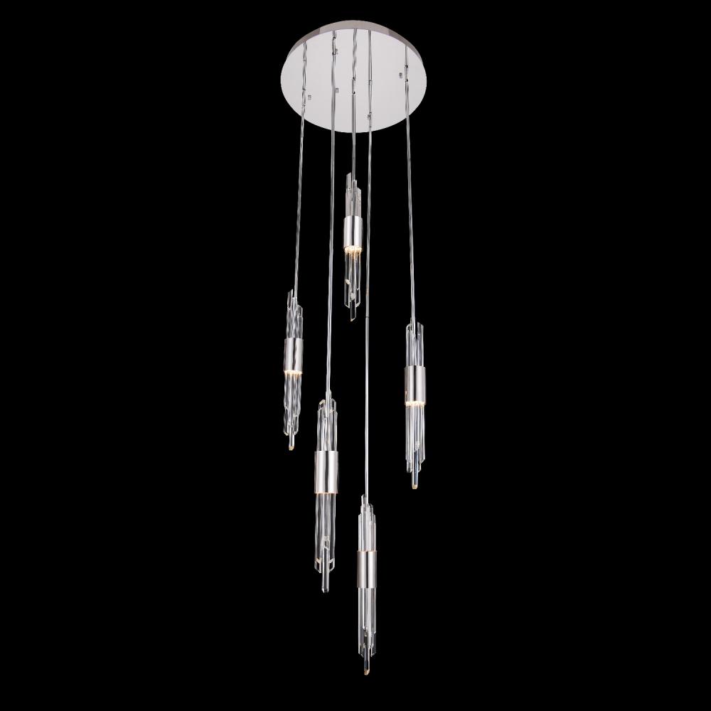 Lucca 5 Light Multi Drop Foyer