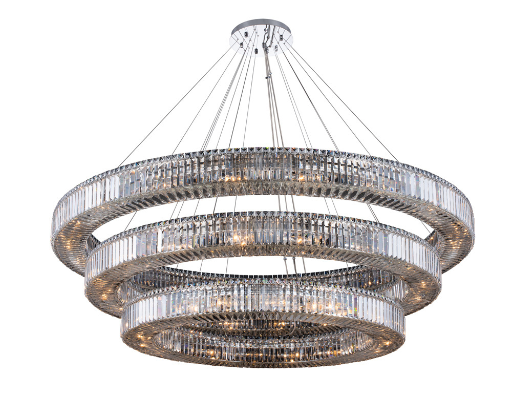 Rondelle 3 Tier Pendant (47" + 60" + 72")