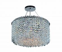 Allegri by Kalco Lighting 11668-010-FR001 - Milieu Metro 6 Light Semi Flush Mount