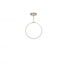 Kuzco Lighting Inc PD82524-BN-UNV - Cirque 24-in Brushed Nickel LED Pendant