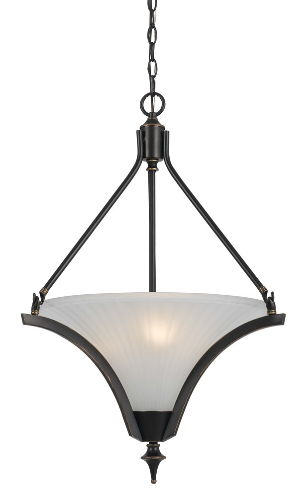 27.50" Inch Pendant Fixture in Dark Bronze