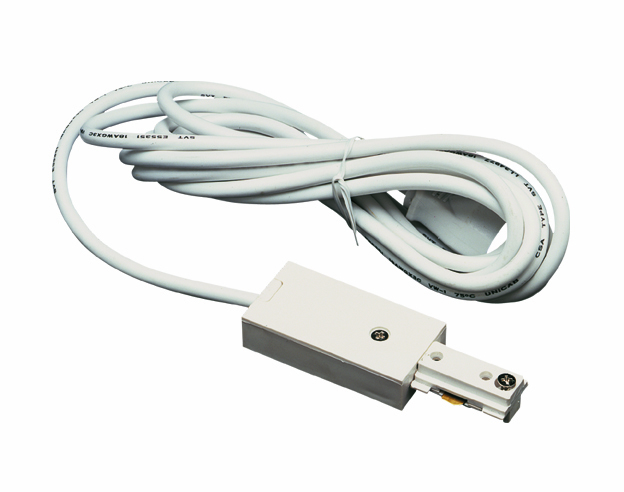 0.8" Height Cord and Plug Set in White