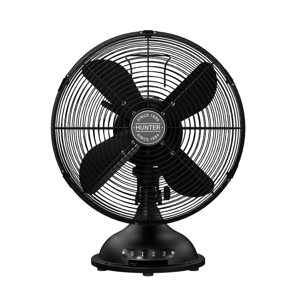 Classic D12 Portable Desk Fan 12 in 3 speeds